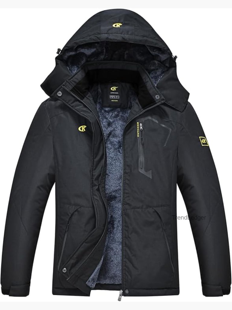 Women's Ski Snowboard Fleece Hooded Jacket Insulated Warm Winter Coat